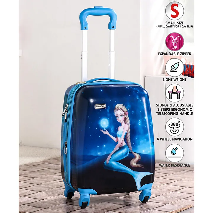Buy Genie Genie Textured Large Hard-Sided Water Resistant Trolley Bag at  Redfynd