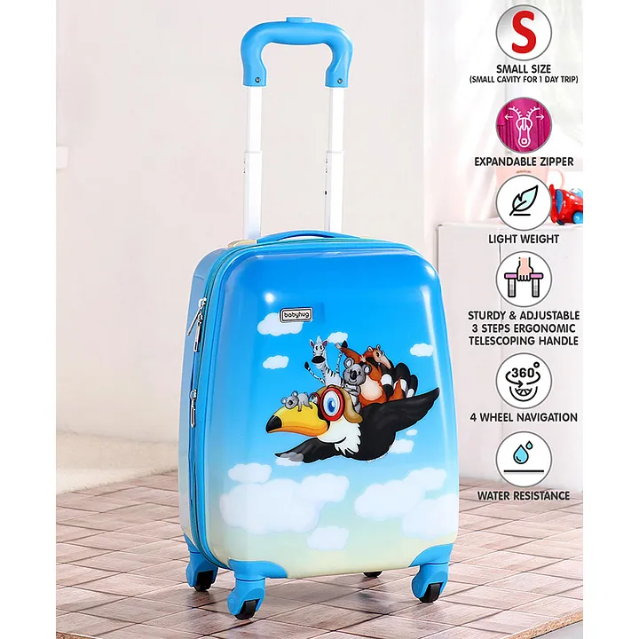 Buy Wildcraft Textured Water Resistance Pro Bond Technology Large Pyxis Trolley  Suitcase - Trolley Bag for Unisex 19818116 | Myntra