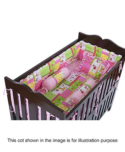 babyhug sleepwell cot bedding set