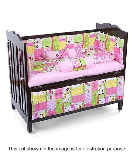 babyhug sleepwell cot bedding set