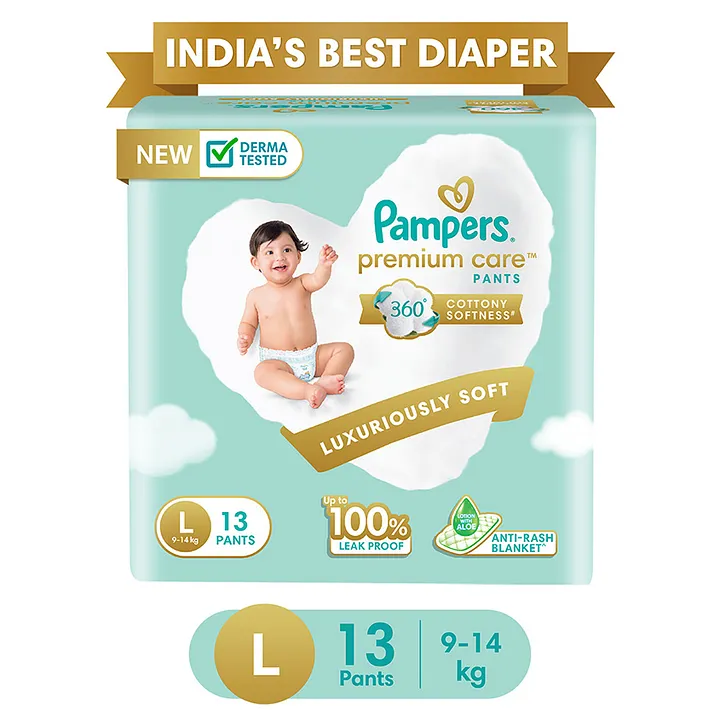 Pampers Baby Dry Pants Large Size 20 Pieces  KiranaMarketcom
