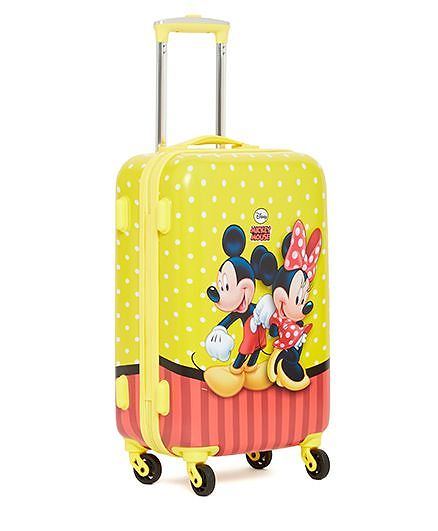 mickey mouse trolley bag