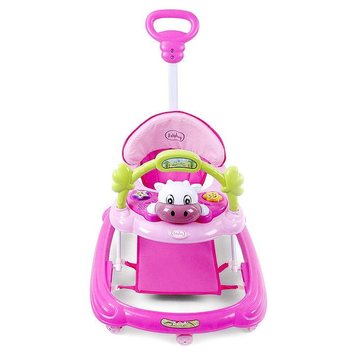 babyhug tiny trotter musical baby walker