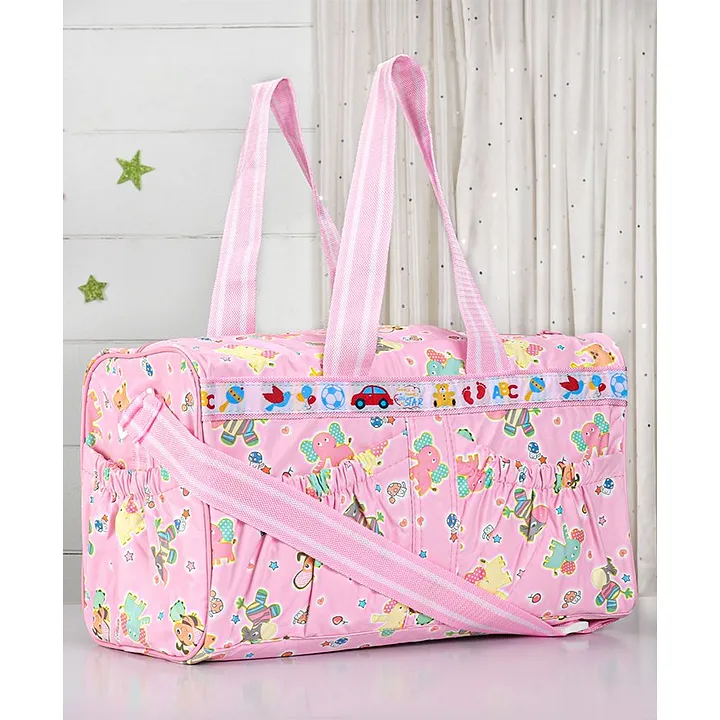 Diaper Bag with Insulated Bottle Warmer with Multiprint Pink Prints May  Vary Online in India Buy at Best Price from Firstcrycom  9540008