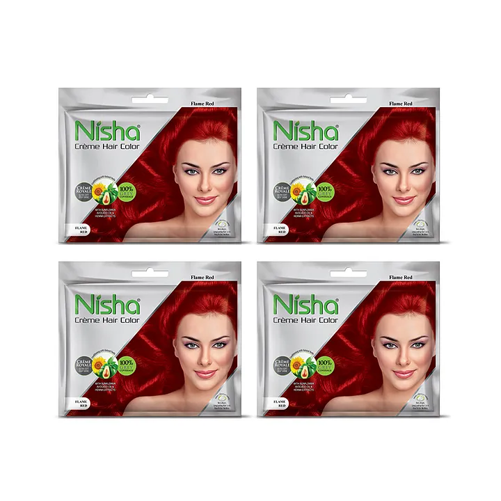 Buy Nisha Natural Henna Based Hair Color, Natural Black 25 g Online at Best  Prices in India - JioMart.