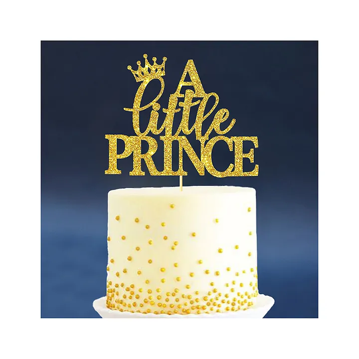 Little Prince Cake Topper Dessert Decoration for Baby Birthday party Cake  topper wedding Party Baking Decoration Suppliers - AliExpress