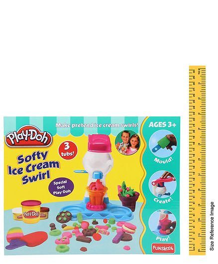 play doh softy ice cream swirl