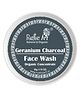 Rustic Art Organic Geranium Charcoal Face Wash Concentrate - 50 grams