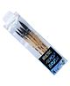 Brustro Artists Natural Hair MOP Brush Set of 4 - Size 0 2 4 8