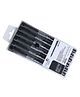 Brustro Professional Pigment Based Fineliner Set Of 6 - Black