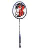 Elan Badminton Racket With 3/4 Cover - Multicolour