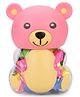 Hamleys Comdaq Bear Box Construction Block Set Pink - 15 Pieces