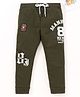 Earth Conscious Full Length Printed Track Pants - Green