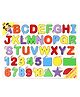 Anindita Toys Capital Alphabets Numbers Shapes With Thumbcuts Multicolour - 42 Pieces