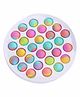 FunBlast Round Shape Pop Bubble Stress Relieving Silicone Pop It Fidget Toy (Colour May Vary)