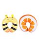 Ole Baby Horseshoe Shape Neck Pillow Pack of 2 - Yellow Orange