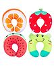 Ole Baby Horseshoe Shape Neck Pillow Pack of 4 - Multicolor