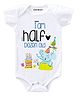 KNITROOT Half Dozen Old Short Sleeves Onesie - White
