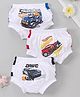 Red Rose Briefs Hotwheels Print Pack Of 3 - (Color May Vary)
