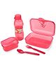 Pratap Happy Bite Lunch Box Set - Pink