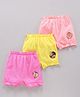 Red Rose Cotton Bloomers Striped Pack of 3 - Multicolor