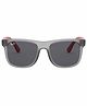 Ray-Ban Junior Sunglasses Sunglass With Grey Frame & Dark Grey Lens