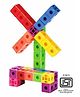 Planet Of Toys Cubic Shape Building Blocks Set Multicolour - 120 Pieces