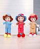 Fiddlerz Stuffed Toy Boy Doll Multicolour - Height 44 cm