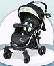 R for Rabbit Chocolate Ride Stylish Baby Stroller and Pram for Baby, Kids, Infants, Newborn, Boys & Girls of 6 Months to 3 Years (Black Multi)