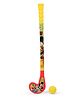 Disney Mickey Mouse Hockey Stick And Ball Set (Color and Print May Vary)