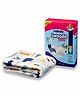 LazyToddler Cotton Premium Flannel Baby Swaddle Rhino & Animal Print
