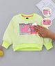 Vitamins Full Sleeves Sweatshirt Reversible Sequin - Green