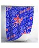 SpiderMan by Sassoon Print Bathroom Curtain With 12 Hooks - Multicolor
