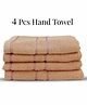 Sassoon Melrose 380 GSM Cotton Hand Towel Set Of 4 - Clay