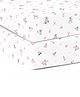 The White Cradle Pure Organic Cotton Fitted Cot Sheet Pack of 2 - Multicolour