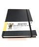 Brustro Artists Stitch Bound Sketch Book A5 Size - 156 Pages