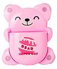 Baby Moo Blushing Bear Toothbrush Holder - Orange