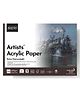 Brustro Artists Acrylic Glued Pad A4 Size - 12 Sheets