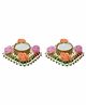 Divyakosh Decorative Diwali Diya Pack Of 2 - Multicolor 