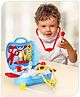 Babyhug Hello Doctor Suitcase Playset -21 Pieces | Portable Role-Play Doctor Kit For Ages 38 Years | Pretend Care & Social Play | Boosts Eye-Hand Coordination And Empathy | BIS Certified