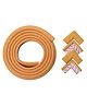 BabySafeHouse Proofing & Child Safety Furniture Edge & Corner Guard Strip - Light Brown  