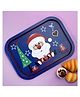 A Vintage Affair Geeky Santa Tray - Blue