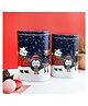 A Vintage Affair Santa & Friends Snack Container Pack of 2 - Blue