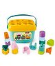 YAMAMA Shape Sorting Pack of 16 Blocks - Multicolour