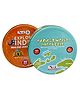 Cocomoco Kids Around The World Map Jigsaw Puzzle Set of 2 - 30 Pieces each