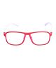 Spiky Silica Gel Square Blue Block Frame - Red