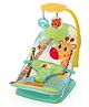 Mastela Fold Up Infant Seat with Overhead Toys Animal Print - Green