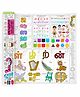 Inkmeo Tamil Alphabet Giant Reusable Colouring Poster - White