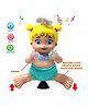 YAMAMA 360 Degree Rotating Musical & Dancing Doll with Bump n Go Action - Multicolour