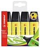 STABILO Boss Original Pastel Wallet Colours Pack of 4 - Yellow